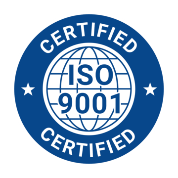 Certificado de Gestión de Calidad ISO 9001